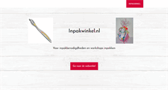 Desktop Screenshot of inpakwinkel.nl